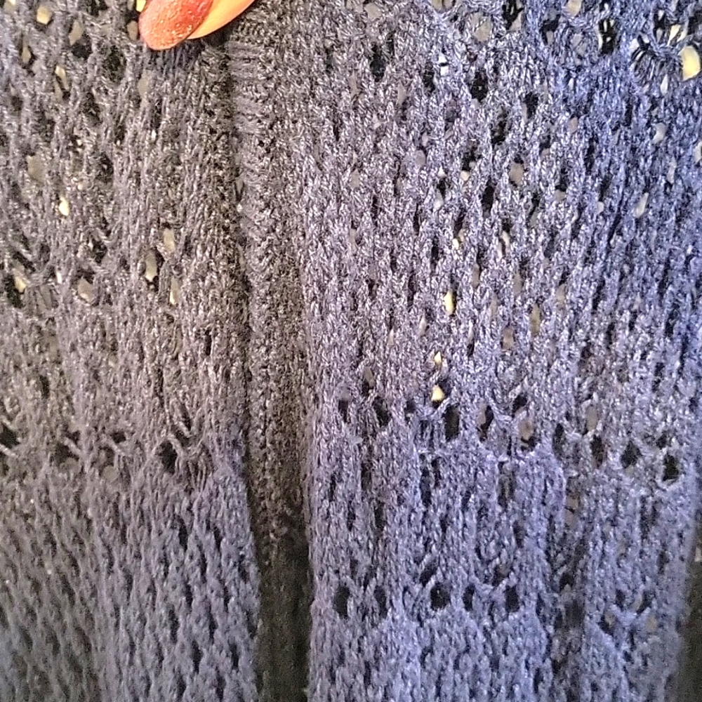 Womens Shirt Sleeve Sweater Cardigan Size 2X - Picture 6 of 8